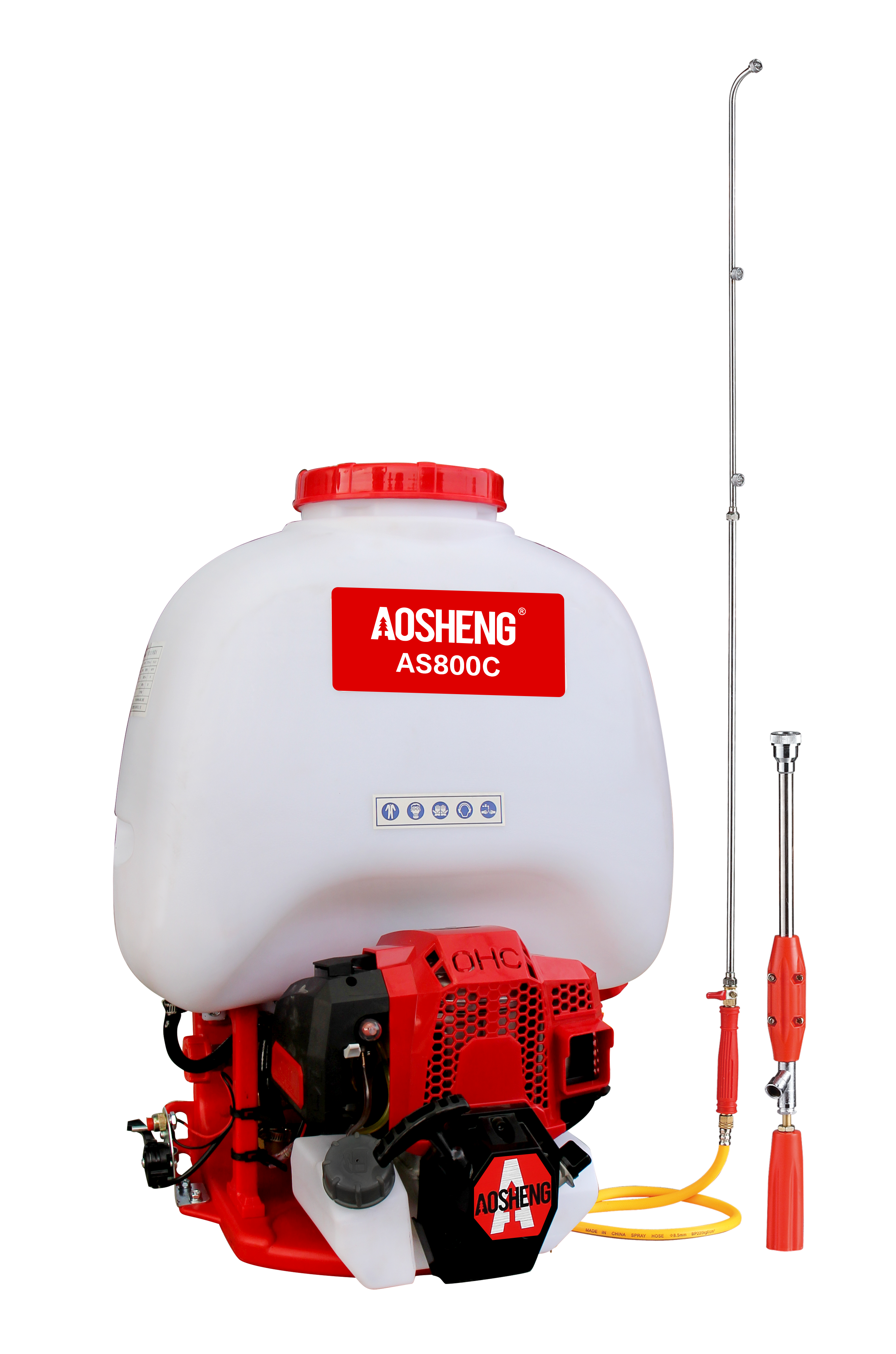 Máy phun điện chạy xăng có nhiều kích cỡ, mẫu mã đa dạng